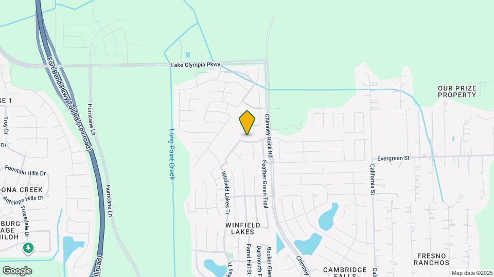 2410 Hawthorne Brook Ln Map and Location Details