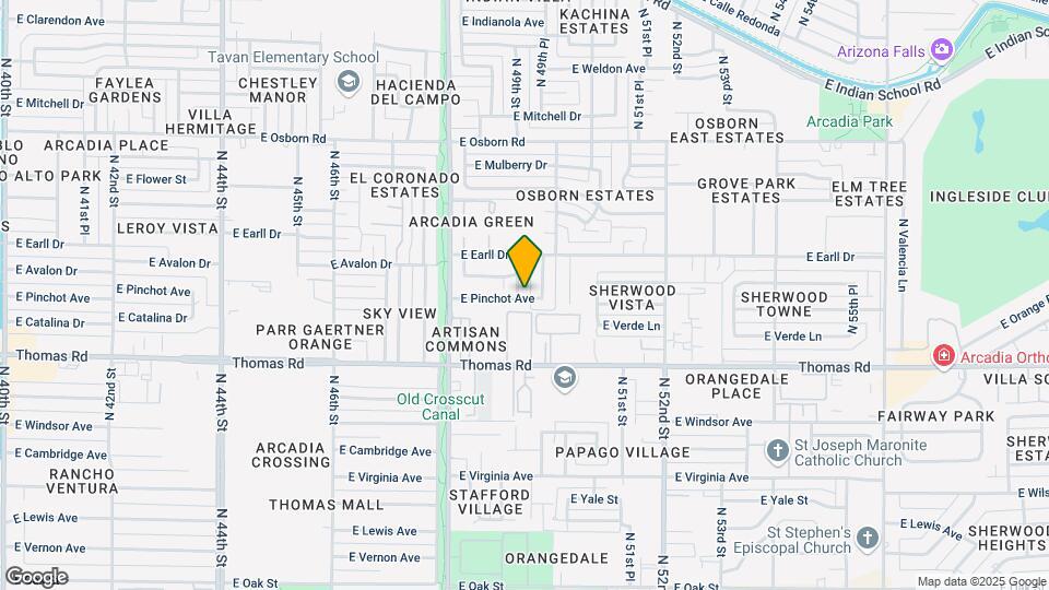 3009 N 49th St Map and Location Details