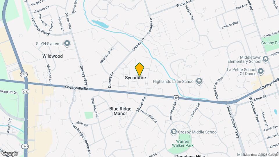 805 La Fontenay Ct Map and Location Details