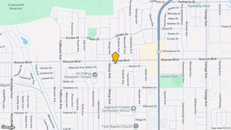 22341 Burton St Map and Location Details