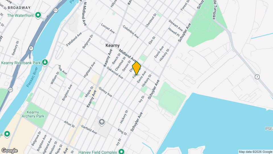 408 Forest St Mapa y Detalles de la Ubicación