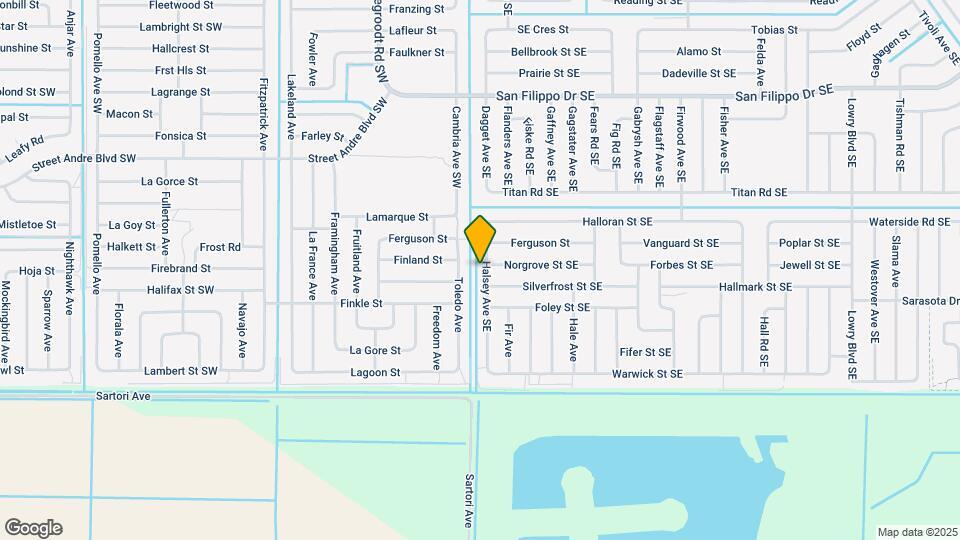 3140 Halsey Ave SE Map and Location Details