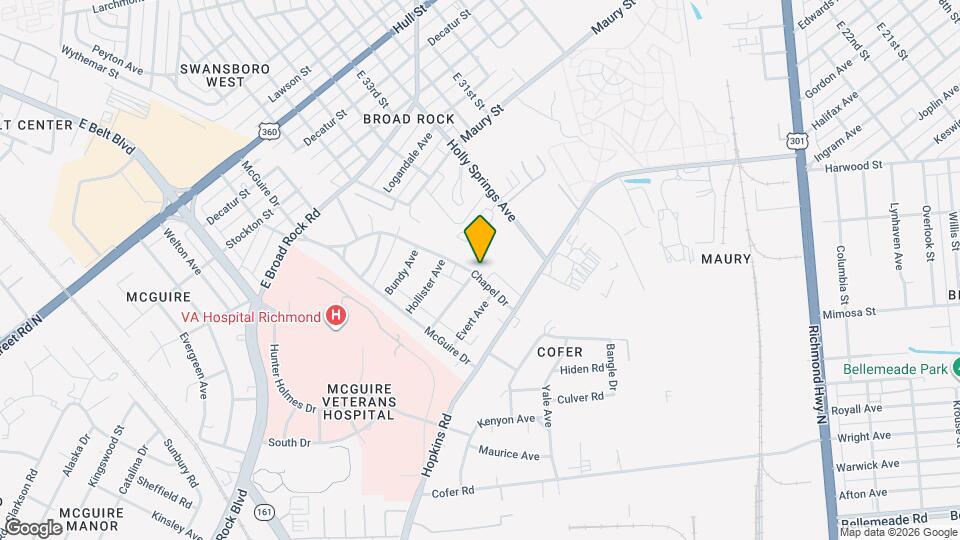 3354 Chapel Dr Map and Location Details