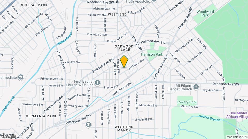 1784 Mc Millon Ave Map and Location Details