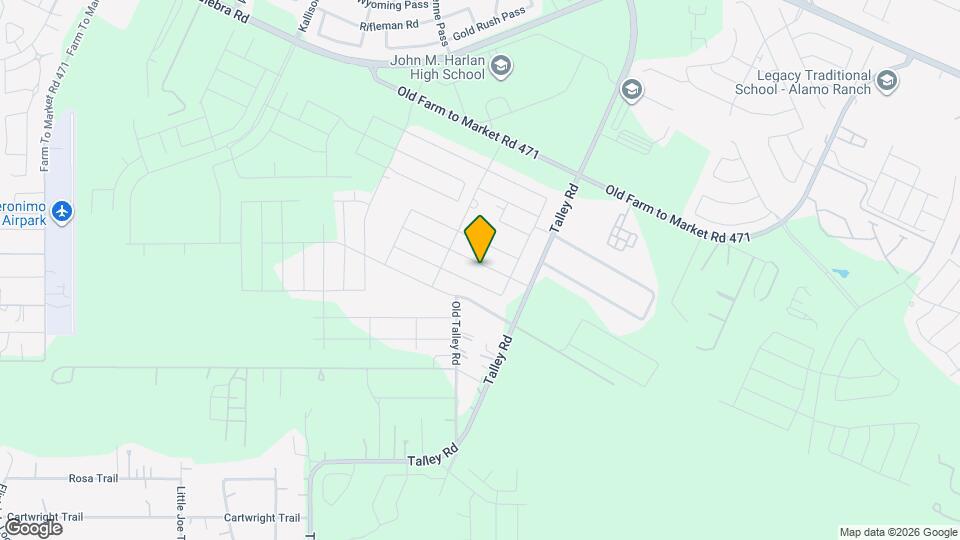 14338 Palm Ridge, Unit 1804 Map and Location Details