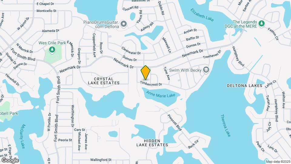 2300 Timbercrest Dr Map and Location Details