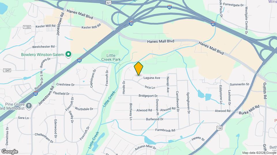 2865 Laguna Ave Map and Location Details