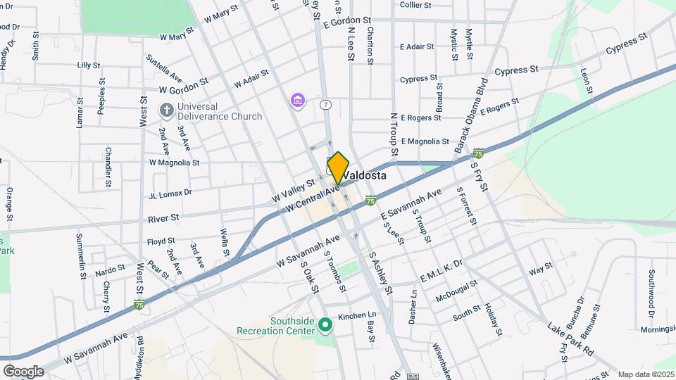 132 N Ashley St Map and Location Details