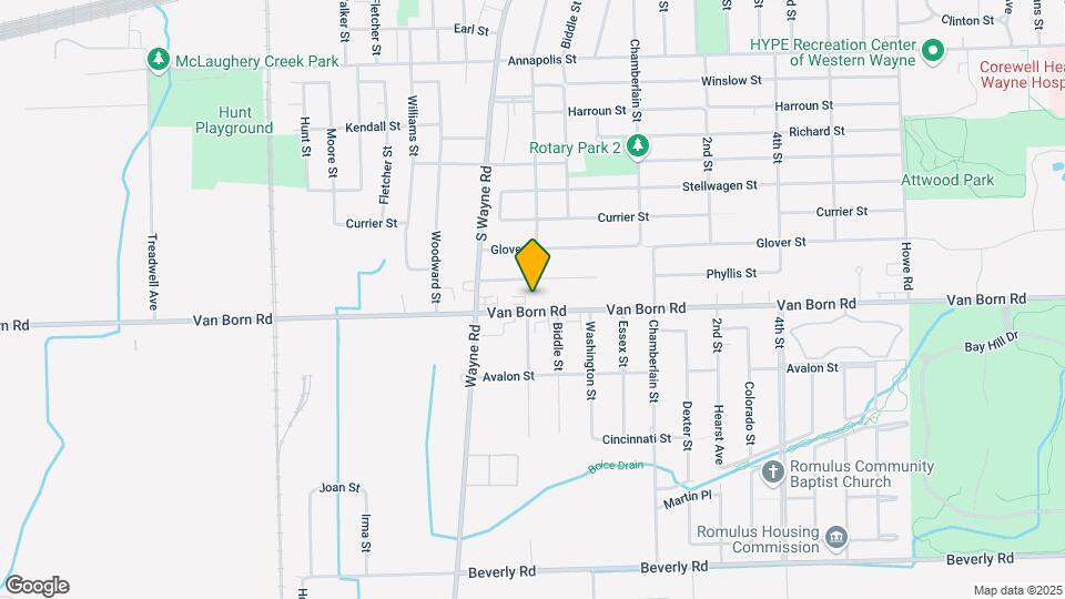 35330 Van Born Rd Mapa y Detalles de la Ubicación