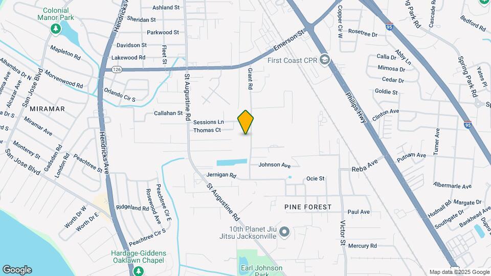 4050 Grant Rd Map and Location Details