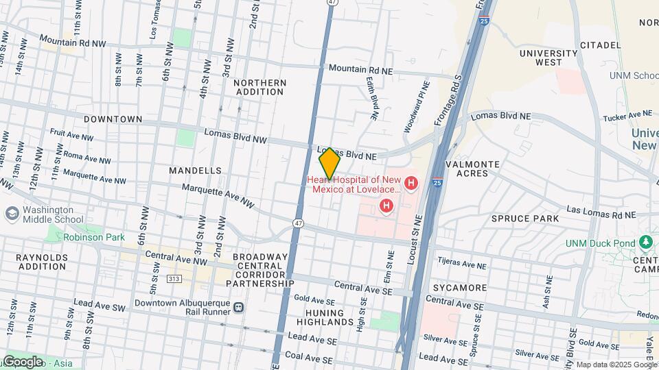 604 Arno St NE Map and Location Details