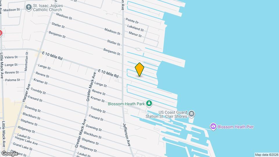 22464 Beach St Mapa y Detalles de la Ubicación