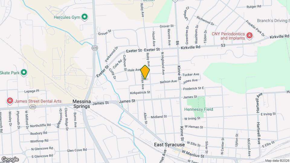 308 Nelson Ave Map and Location Details