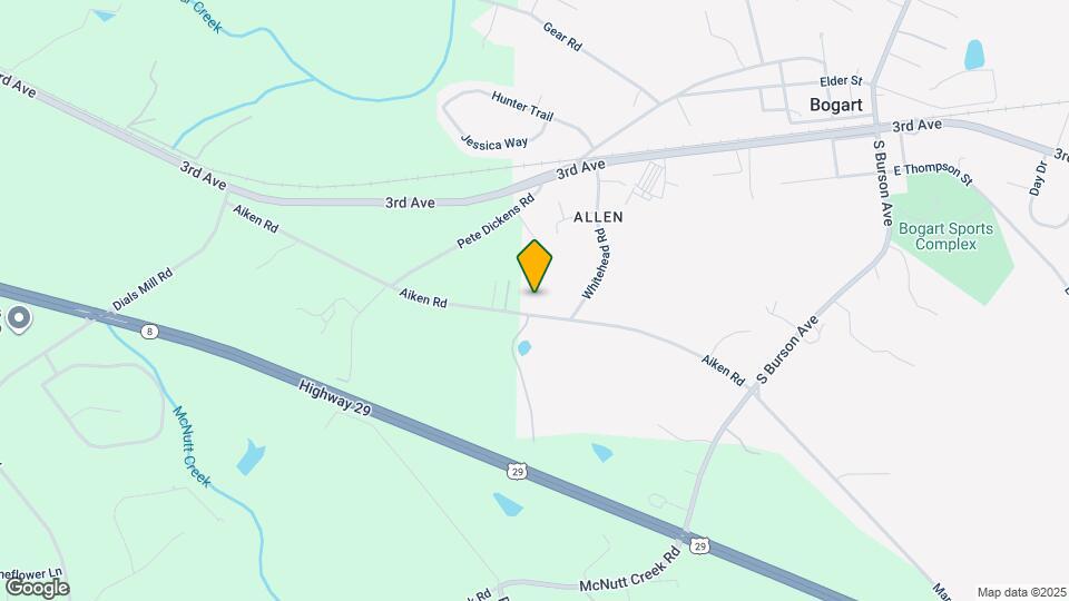 1292 Aiken Rd Map and Location Details