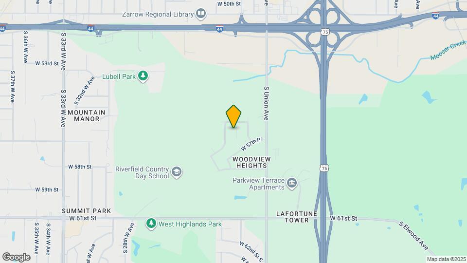 5624 S Waco Ave Map and Location Details