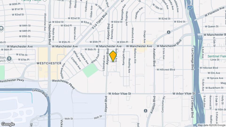 5847.5 W 88th St Map and Location Details