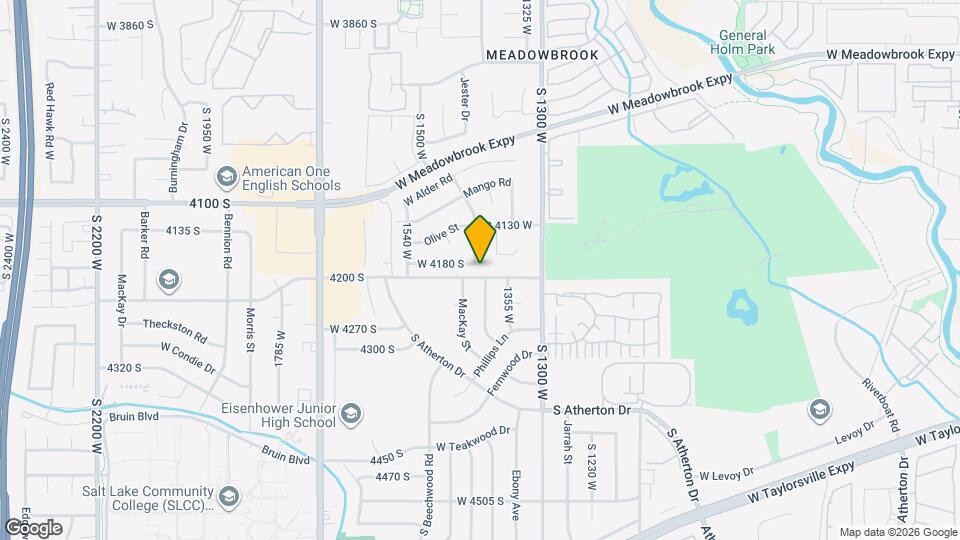 1423 W 4180 S Map and Location Details