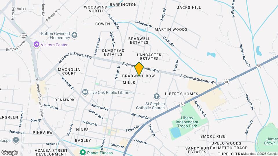 408 Bradwell St Map and Location Details