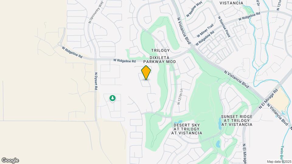 12921 W Crestvale Dr Mapa y Detalles de la Ubicación