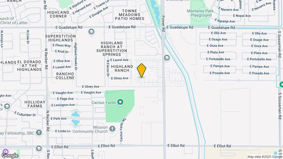 445 N Citrus Ln Map and Location Details