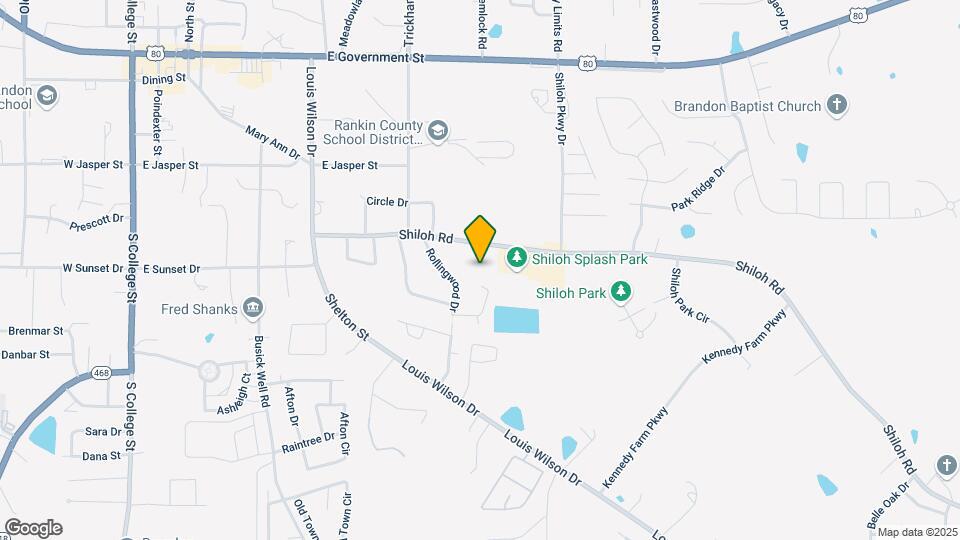 308 Shiloh Rd Map and Location Details