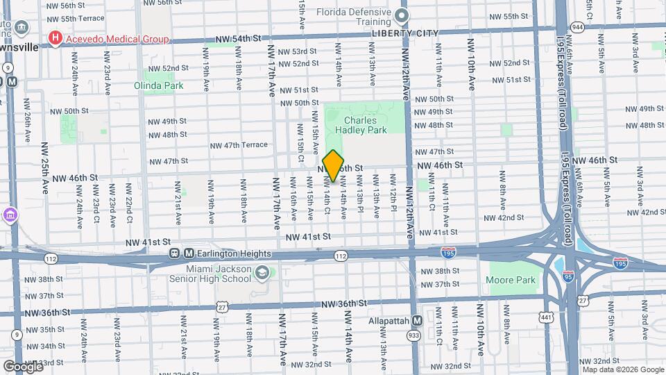 1430 NW 45th St Mapa y Detalles de la Ubicación