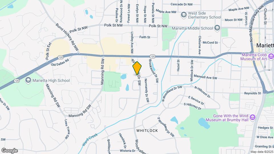 114 Kirkpatrick Dr SW Mapa y Detalles de la Ubicación