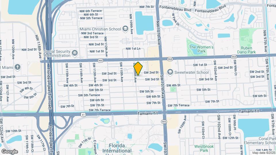 10893 SW 3rd St Map and Location Details