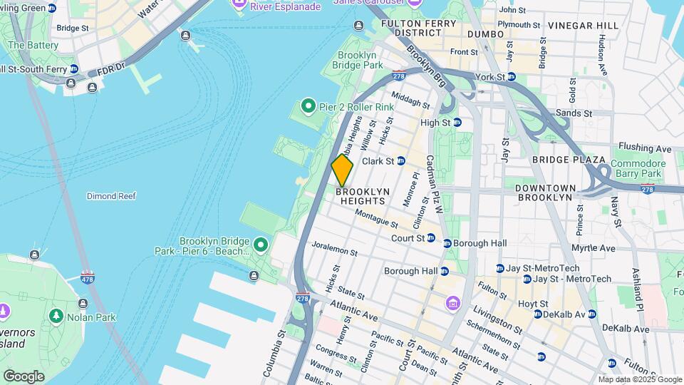10 Pierrepont St Mapa y Detalles de la Ubicación