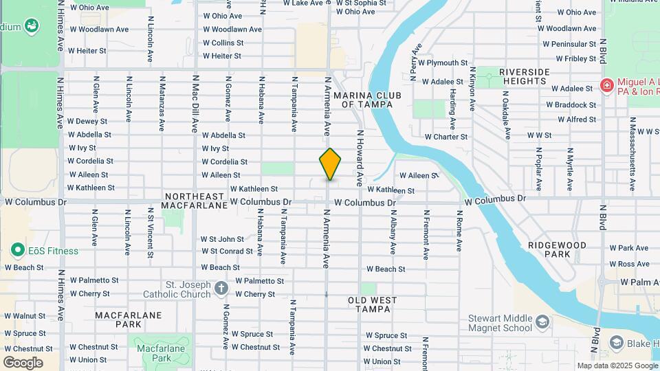 3103 N Armenia Ave Map and Location Details