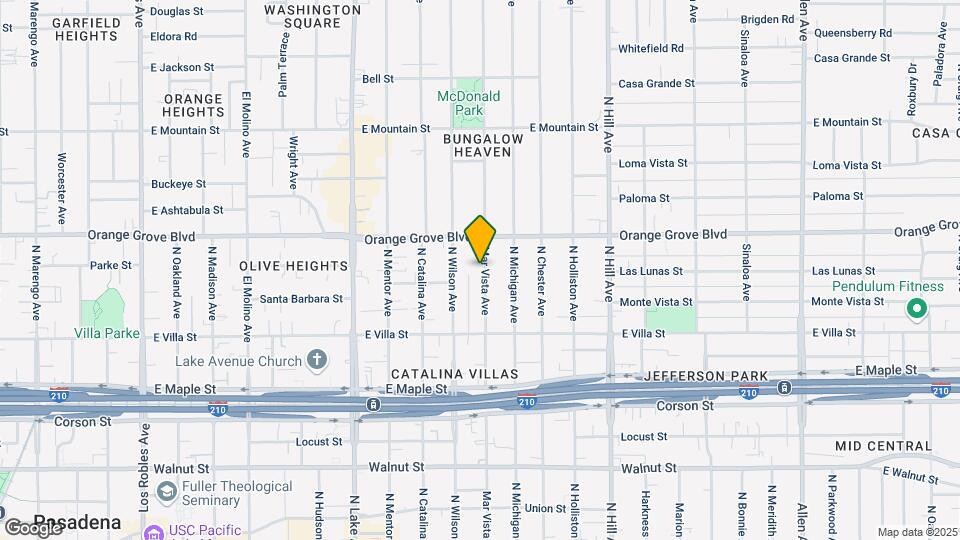 609 Mar Vista Ave Mapa y Detalles de la Ubicación