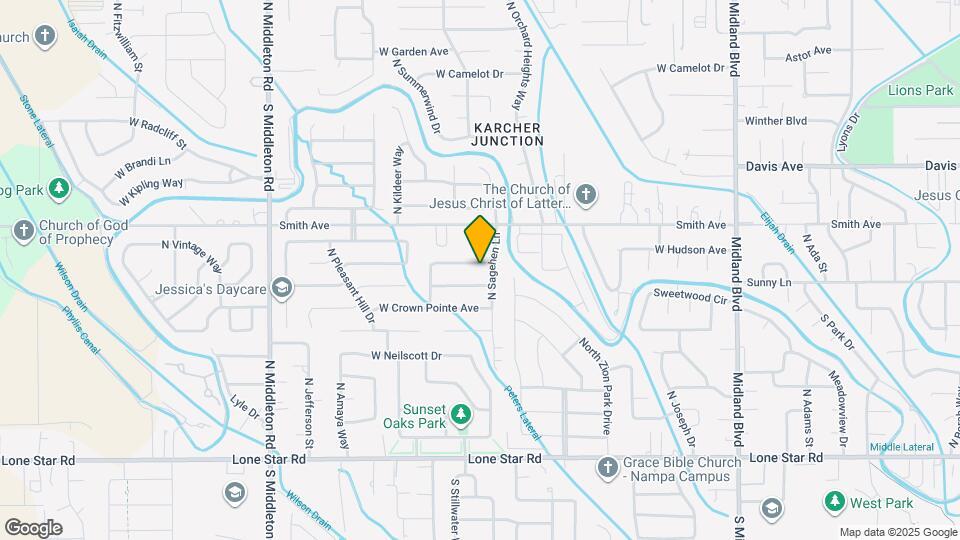 1855 W Ridge Pointe Ave Map and Location Details