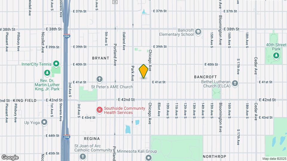 4053 Columbus Ave Map and Location Details