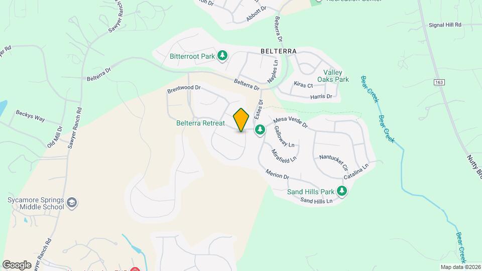 124 Mendocino Ln Map and Location Details