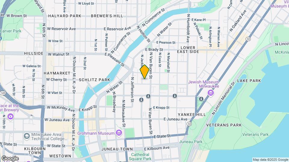 1510 N Jackson St Map and Location Details