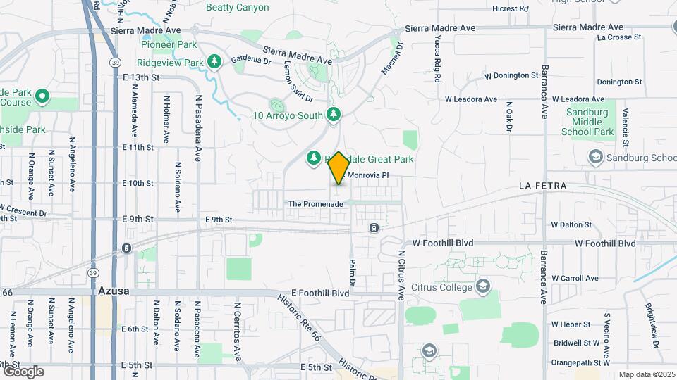 970 Sweetbriar Ln Map and Location Details