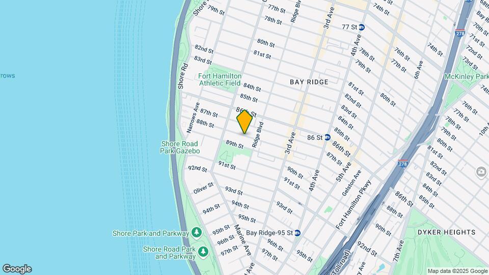 156 88th St Map and Location Details