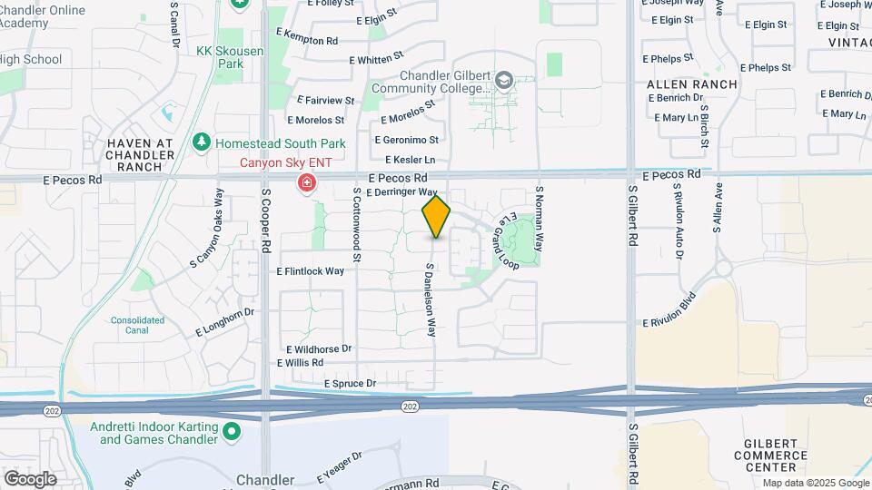 2456 E Winchester Pl Map and Location Details