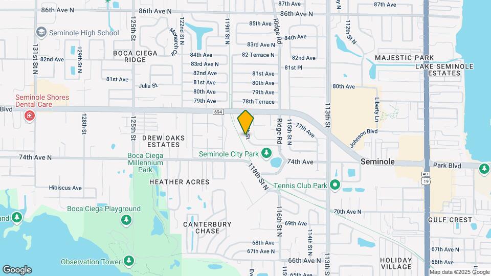 7562 117th St Map and Location Details
