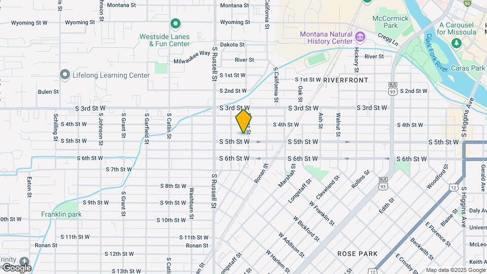1308-1310-1310 S 5th St W Map and Location Details