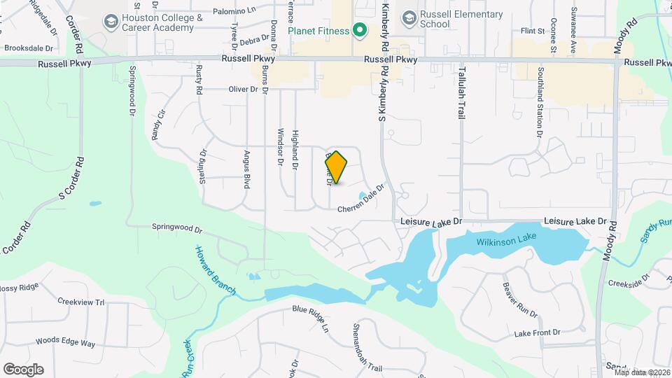 327 Bonnie Dr Map and Location Details