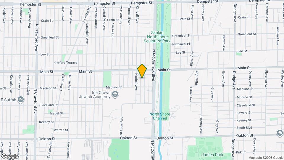 8326 Christiana Ave Map and Location Details