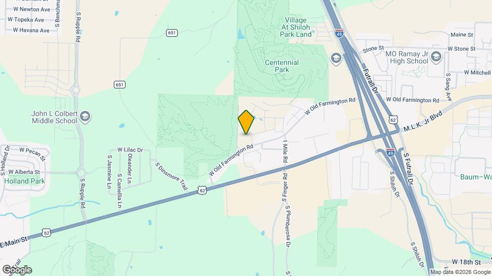 1007 S Laramie Hts Map and Location Details