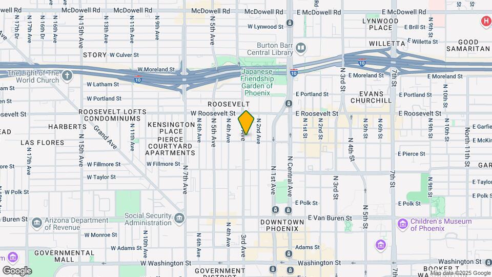 The McKinley Mapa y Detalles de la Ubicación