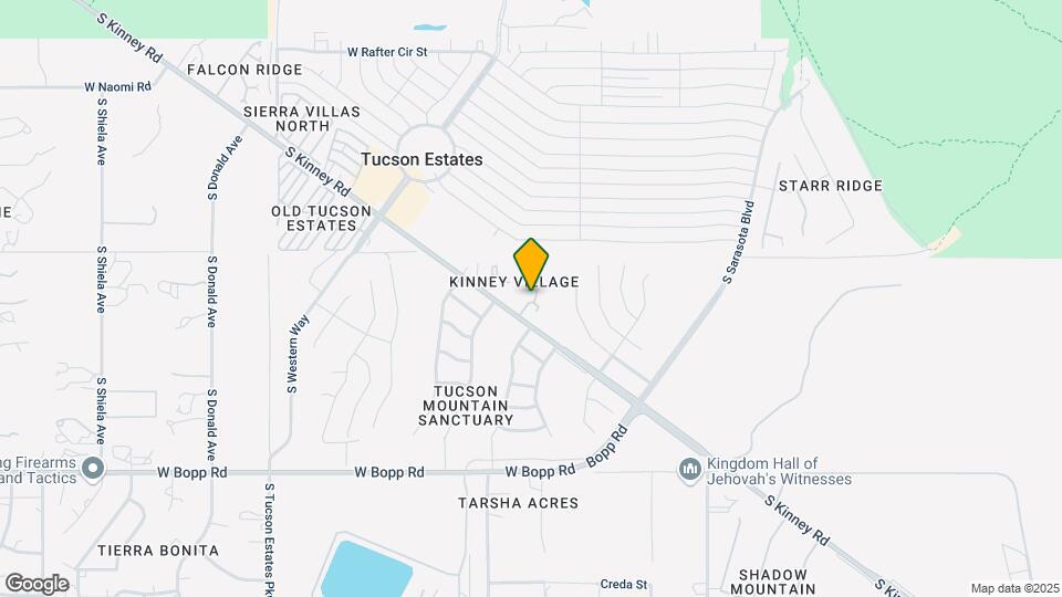 3320 S Treasure Cove Pl Map and Location Details