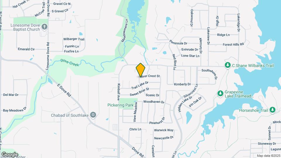 2961 River Crest St Map and Location Details