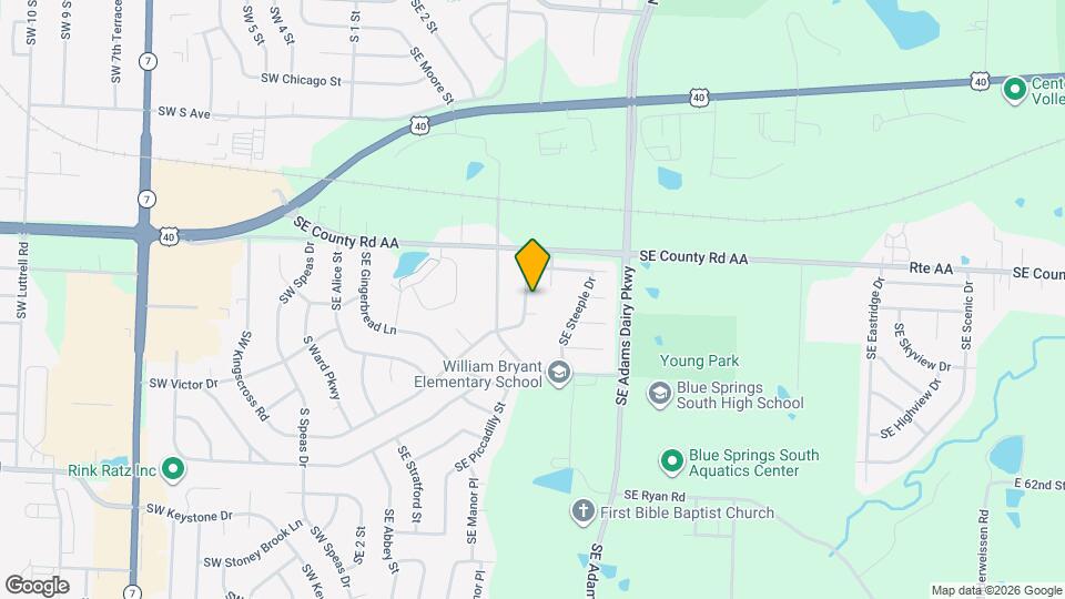 918 SE Kingscross Rd Map and Location Details