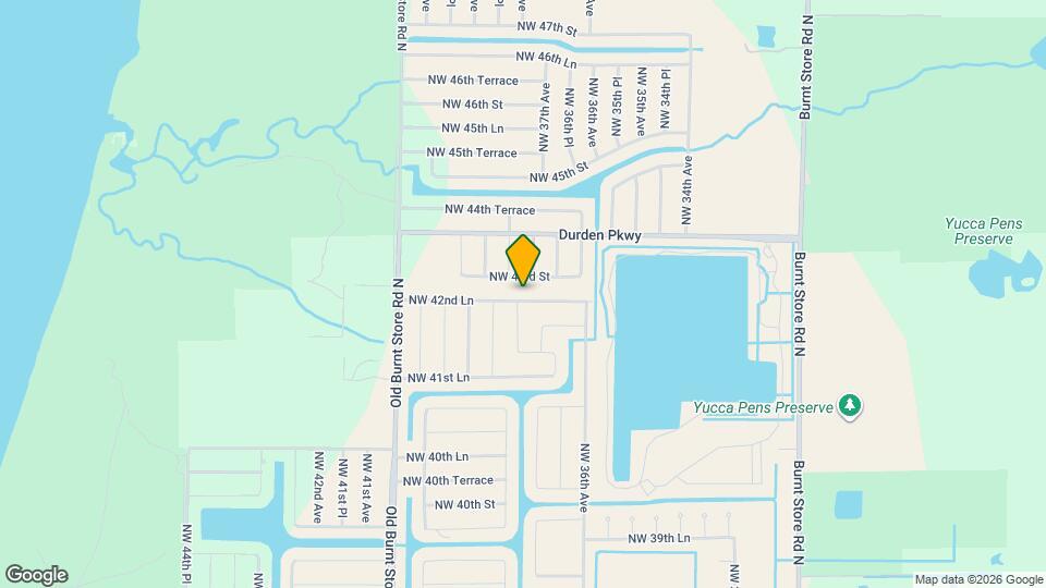 3711 NW 42nd Ln Map and Location Details