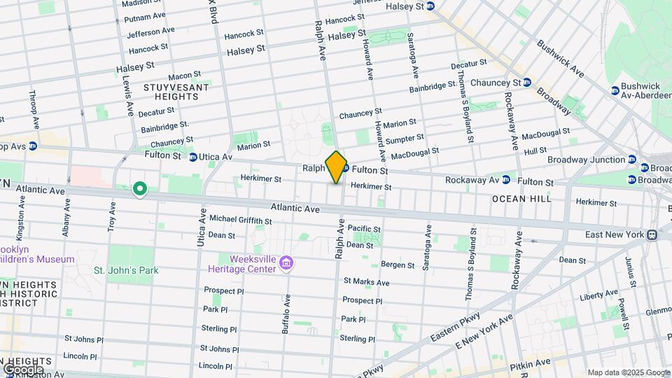 948 Herkimer St Mapa y Detalles de la Ubicación