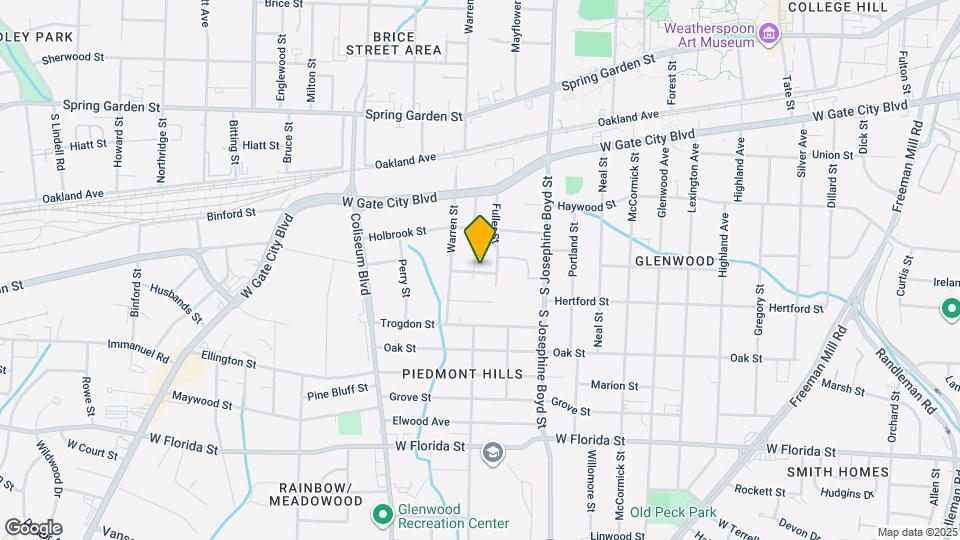 1606 Midway St Map and Location Details